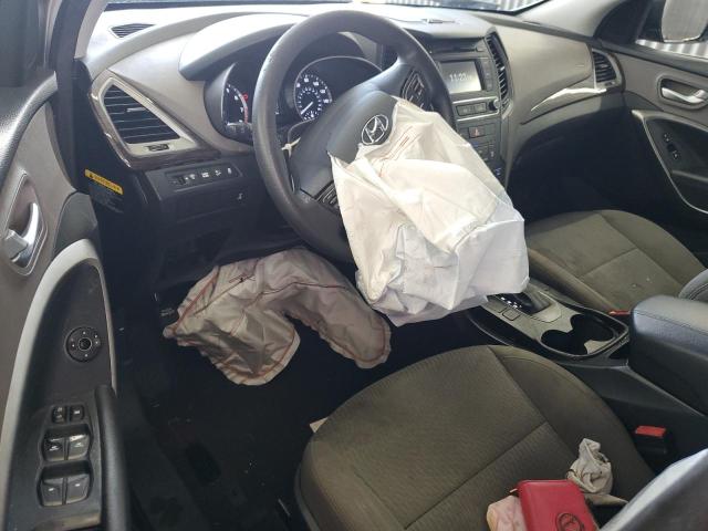 5XYZTDLB0HG403324 - 2017 HYUNDAI SANTA FE S GRAY photo 8