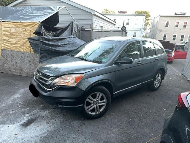 5J6RE4H52BL034128 - 2011 HONDA CR-V EX GRAY photo 2