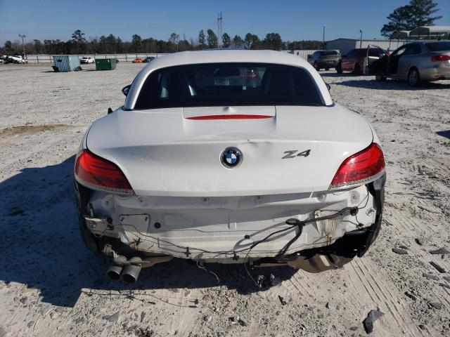 WBALM5C5XBE379064 - 2011 BMW Z4 SDRIVE30I WHITE photo 6