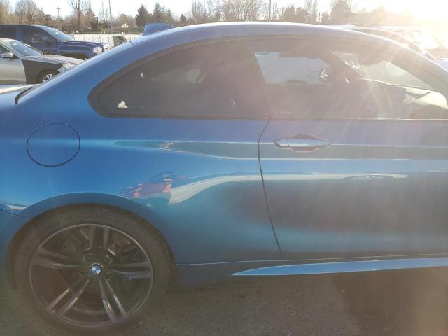 WBS1J5C55JVD35955 - 2018 BMW M2 BLUE photo 10
