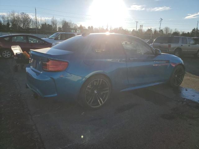 WBS1J5C55JVD35955 - 2018 BMW M2 BLUE photo 3