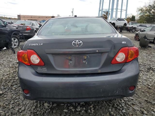2T1BU40E29C107926 - 2009 TOYOTA COROLLA BASE GRAY photo 6