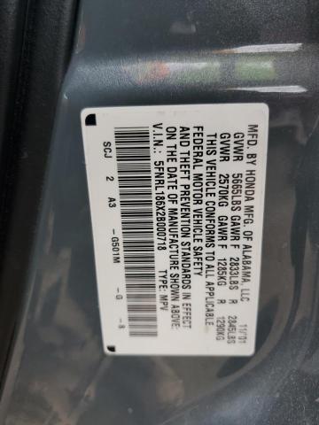 5FNRL186X2B000718 - 2002 HONDA ODYSSEY EX BLUE photo 13