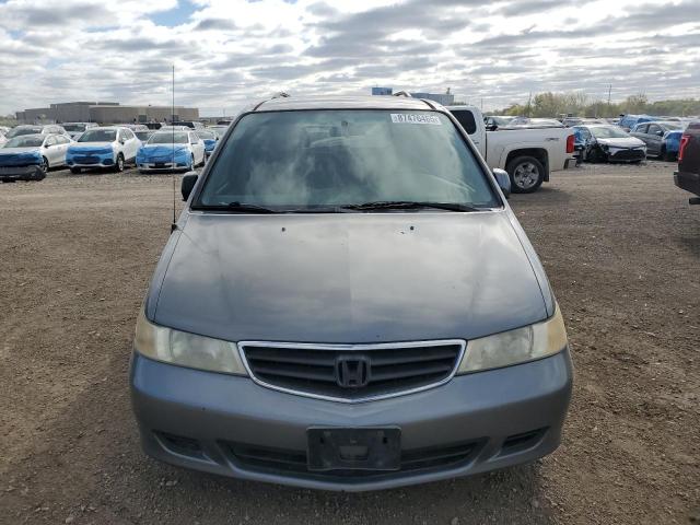 5FNRL186X2B000718 - 2002 HONDA ODYSSEY EX BLUE photo 5