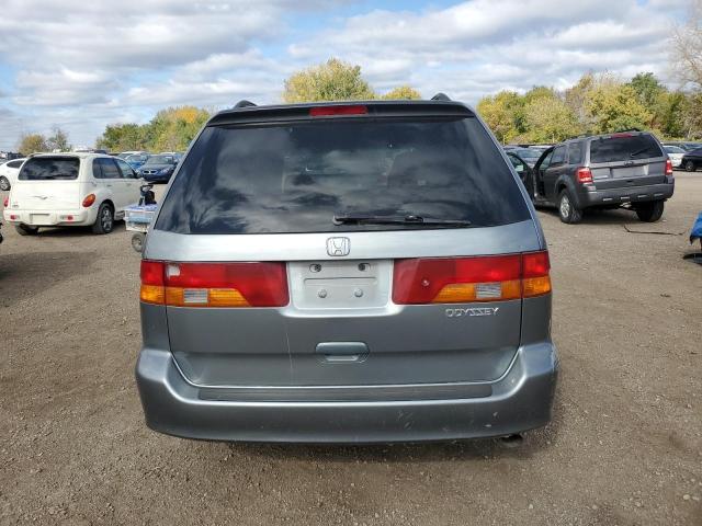 5FNRL186X2B000718 - 2002 HONDA ODYSSEY EX BLUE photo 6