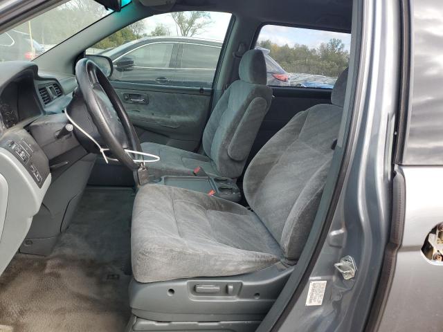 5FNRL186X2B000718 - 2002 HONDA ODYSSEY EX BLUE photo 7