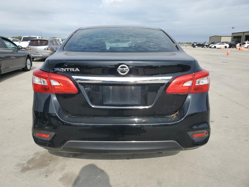 3N1AB7AP6JY210082 - 2018 NISSAN SENTRA S أسود صورة 6