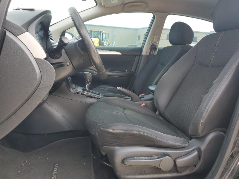 3N1AB7AP6JY210082 - 2018 NISSAN SENTRA S أسود صورة 7