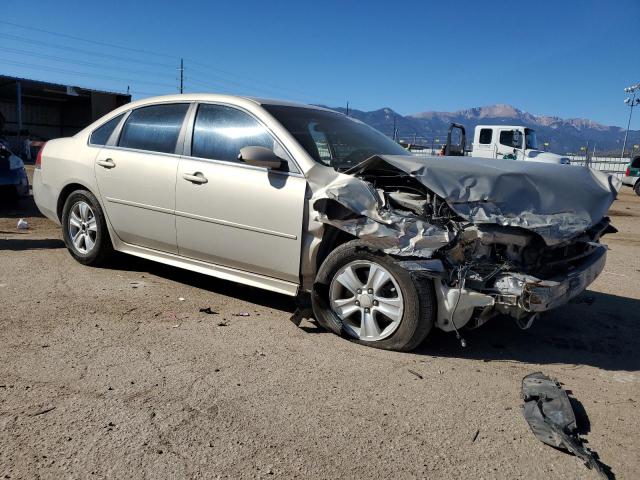 2G1WF5E38C1211599 - 2012 CHEVROLET IMPALA LS ოქროსფერი ფოტო 4