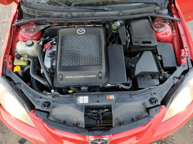 JM1BK34L781856068 - 2008 MAZDA SPEED 3 RED photo 11