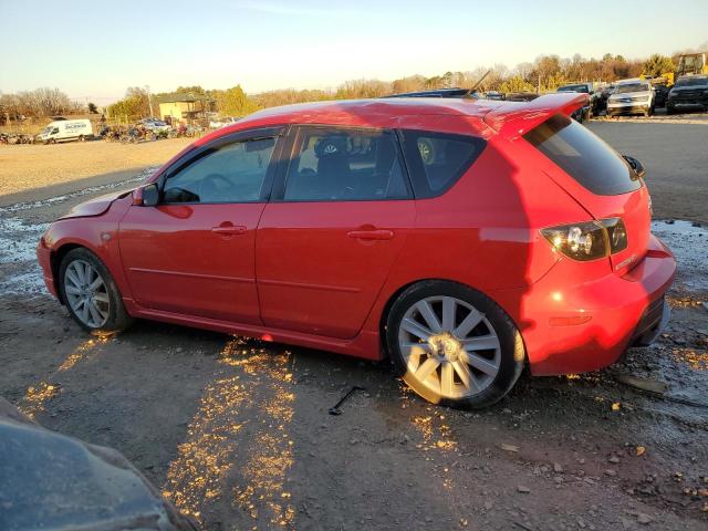 JM1BK34L781856068 - 2008 MAZDA SPEED 3 RED photo 2
