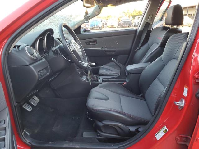 JM1BK34L781856068 - 2008 MAZDA SPEED 3 RED photo 7