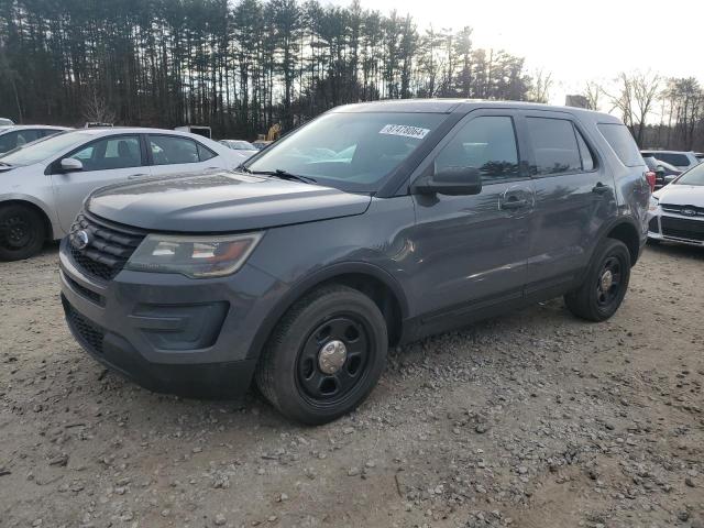 1FM5K8AT3GGC07714 - 2016 FORD EXPLORER POLICE INTERCEPTOR 灰色 照片 1