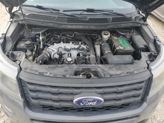 1FM5K8AT3GGC07714 - 2016 FORD EXPLORER POLICE INTERCEPTOR 灰色 照片 11