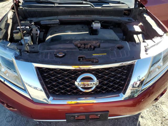 5N1AR2MM0DC632466 - 2013 NISSAN PATHFINDER S برغندي صورة 12
