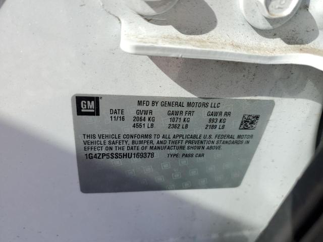 1G4ZP5SS5HU169378 - 2017 BUICK LACROSSE ESSENCE Ağ foto 12