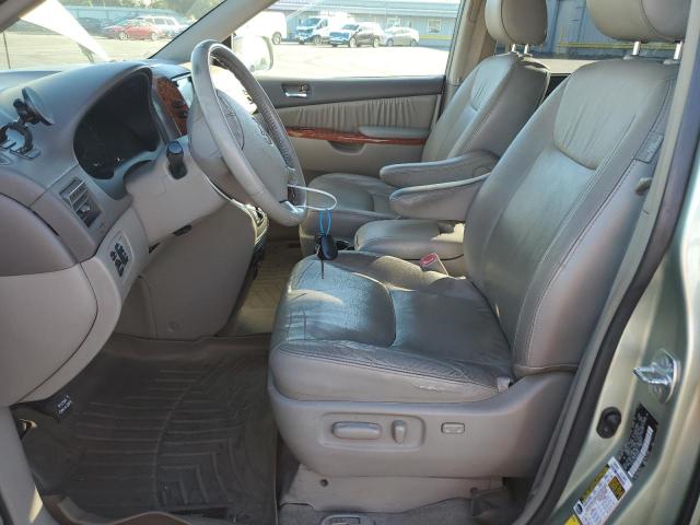 5TDZK22C89S280071 - 2009 TOYOTA SIENNA XLE მწვანე ფოტო 7