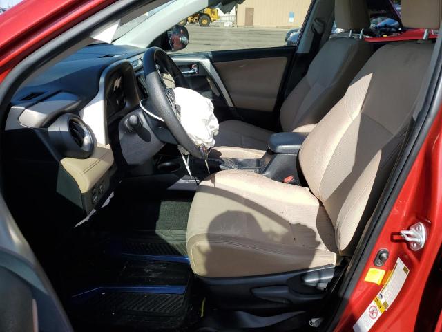 JTMWFREV4ED034041 - 2014 TOYOTA RAV4 XLE RED photo 7