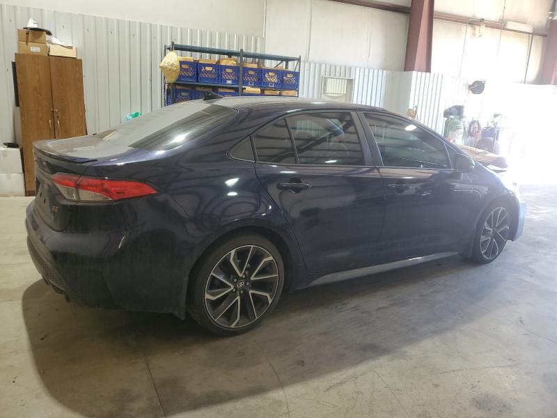 5YFS4RCEXLP029864 - 2020 TOYOTA COROLLA SE BLUE photo 3