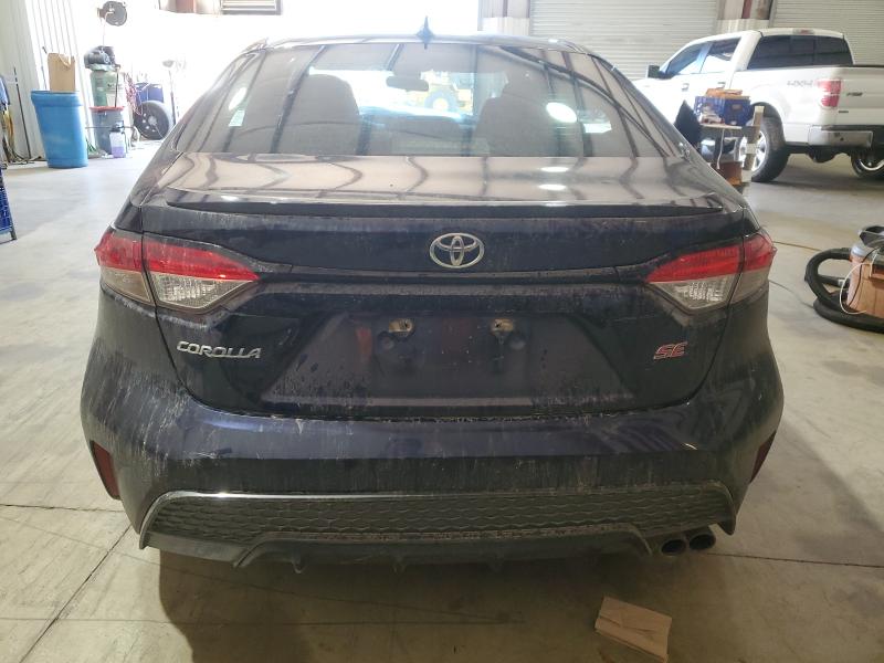5YFS4RCEXLP029864 - 2020 TOYOTA COROLLA SE BLUE photo 6