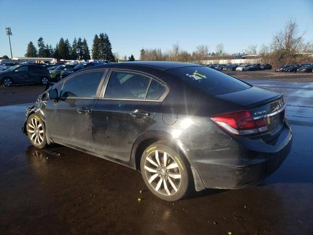 2HGFB2F93FH512623 - 2015 HONDA CIVIC EXL BLACK photo 2