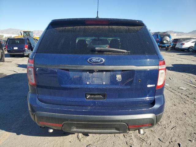 1FM5K8AR6DGB28554 - 2013 FORD EXPLORER POLICE INTERCEPTOR 蓝色 照片 6