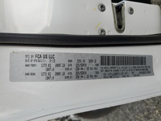 1C4PJLDB8KD411103 - 2019 JEEP CHEROKEE LIMITED Ақ фото 13