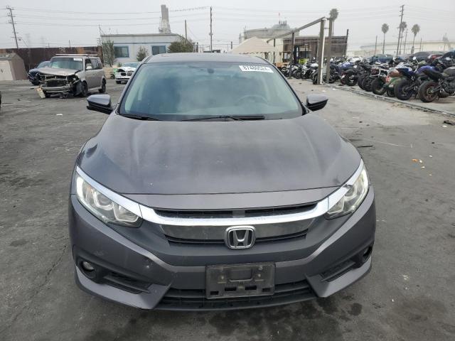 2HGFC1F76HH656675 - 2017 HONDA CIVIC EXL ნაცრისფერი ფოტო 5