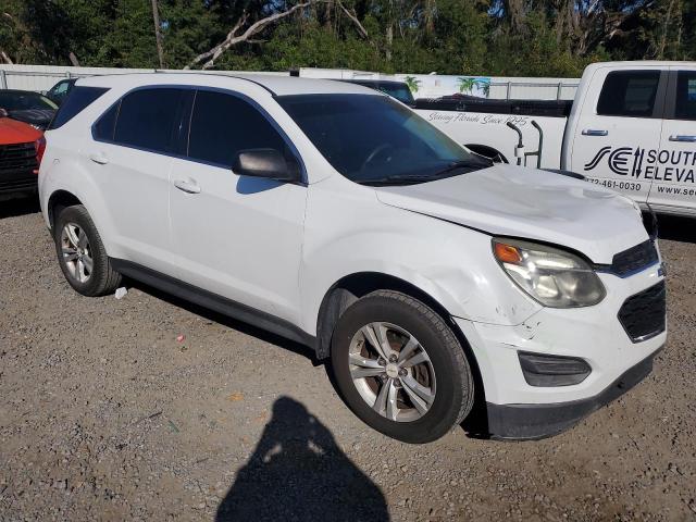 2GNALBEKXG1155775 - 2016 CHEVROLET EQUINOX LS WHITE photo 4