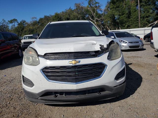 2GNALBEKXG1155775 - 2016 CHEVROLET EQUINOX LS WHITE photo 5