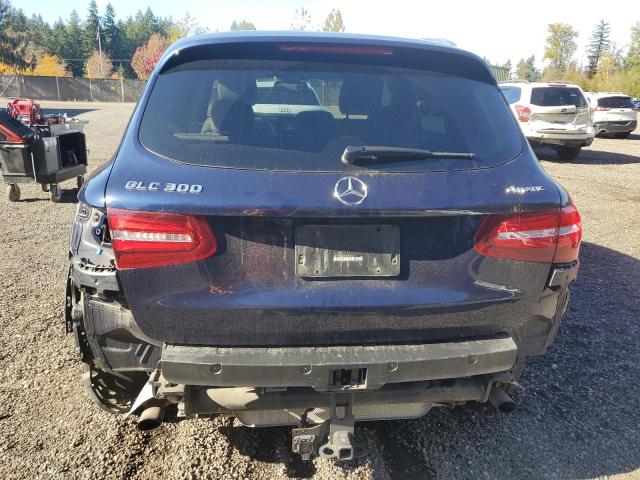WDC0G4KB2JV078876 - 2018 MERCEDES-BENZ GLC 300 4MATIC BLUE photo 6