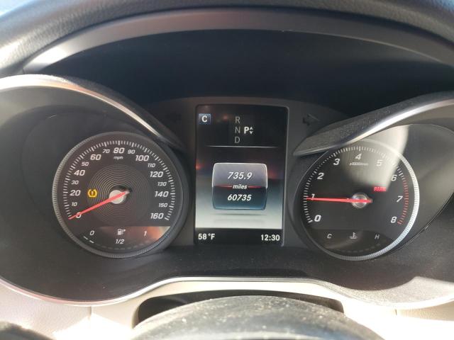 WDC0G4KB2JV078876 - 2018 MERCEDES-BENZ GLC 300 4MATIC BLUE photo 9