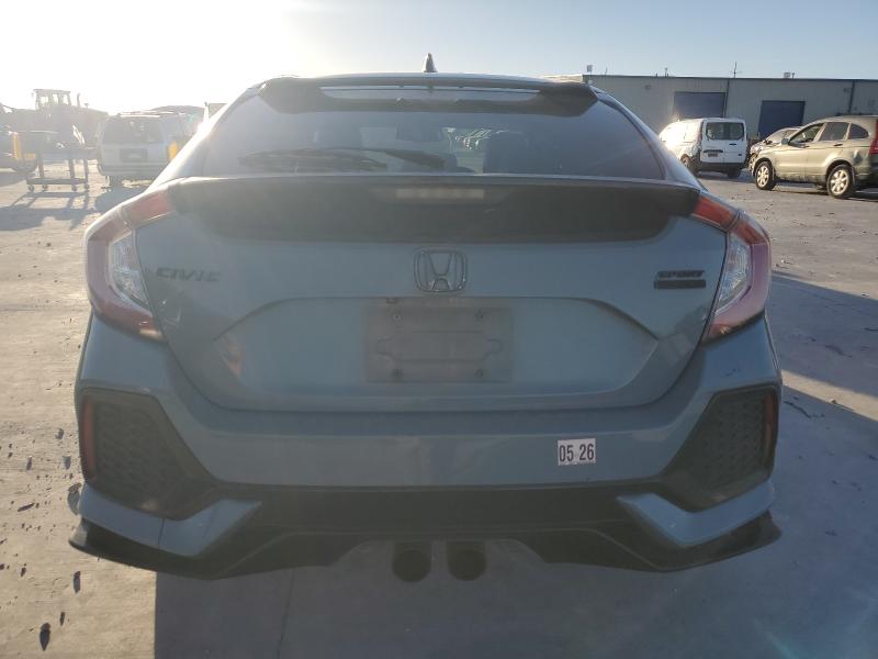 SHHFK7H93HU228330 - 2017 HONDA CIVIC SPORT TOURING ვერცხლისფერი ფოტო 6