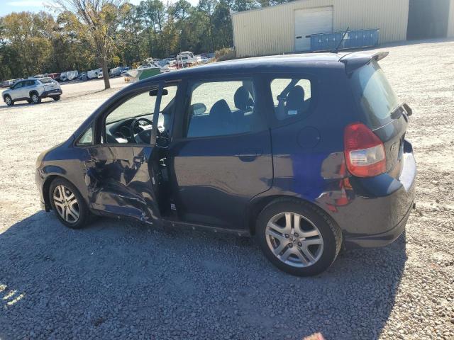 JHMGD38638S069955 - 2008 HONDA FIT SPORT BLUE photo 2