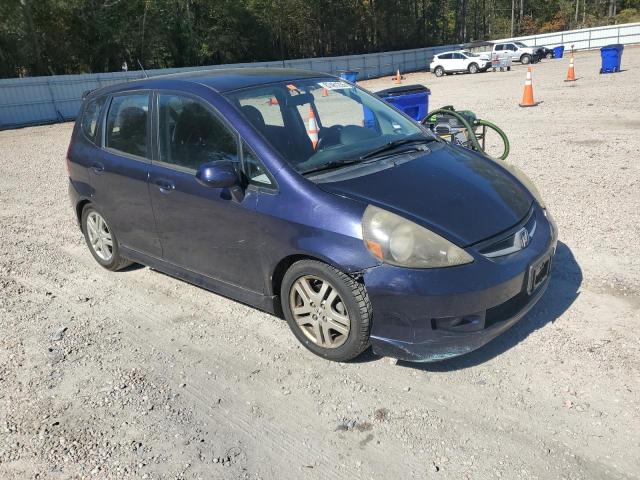 JHMGD38638S069955 - 2008 HONDA FIT SPORT BLUE photo 4