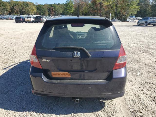 JHMGD38638S069955 - 2008 HONDA FIT SPORT BLUE photo 6