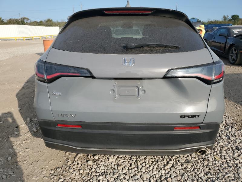 3CZRZ1H59PM721874 - 2023 HONDA HR-V SPORT GRAY photo 6