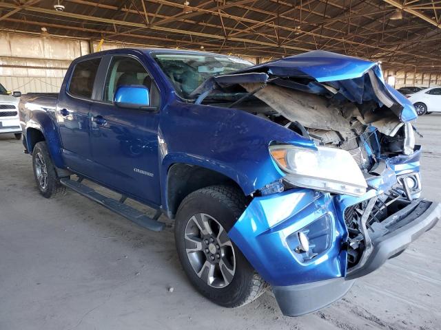 1GCGTDEN7J1270713 - 2018 CHEVROLET COLORADO Z71 BLUE photo 4