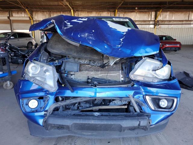 1GCGTDEN7J1270713 - 2018 CHEVROLET COLORADO Z71 BLUE photo 5