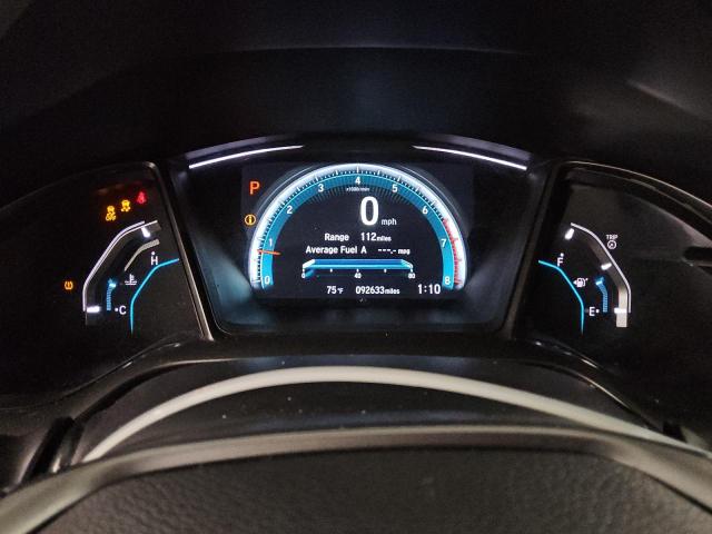 SHHFK7H59JU420676 - 2018 HONDA CIVIC EX ვერცხლისფერი ფოტო 9