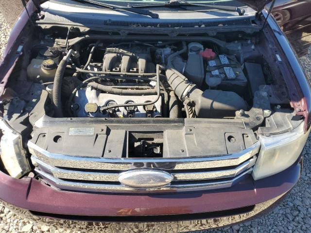 2FMGK5CC5BBD31634 - 2011 FORD FLEX SEL Бордовий фото 12