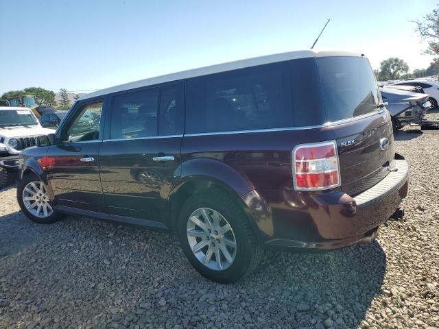2FMGK5CC5BBD31634 - 2011 FORD FLEX SEL Бордовий фото 2