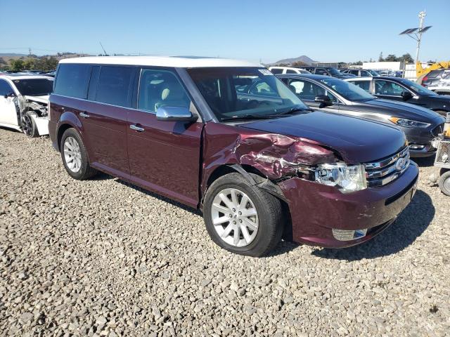 2FMGK5CC5BBD31634 - 2011 FORD FLEX SEL Бордовий фото 4