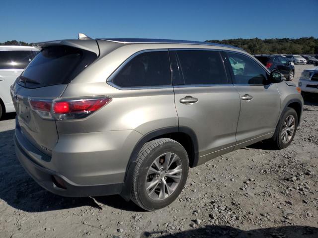 5TDJKRFH0FS092961 - 2015 TOYOTA HIGHLANDER XLE GRAY photo 3