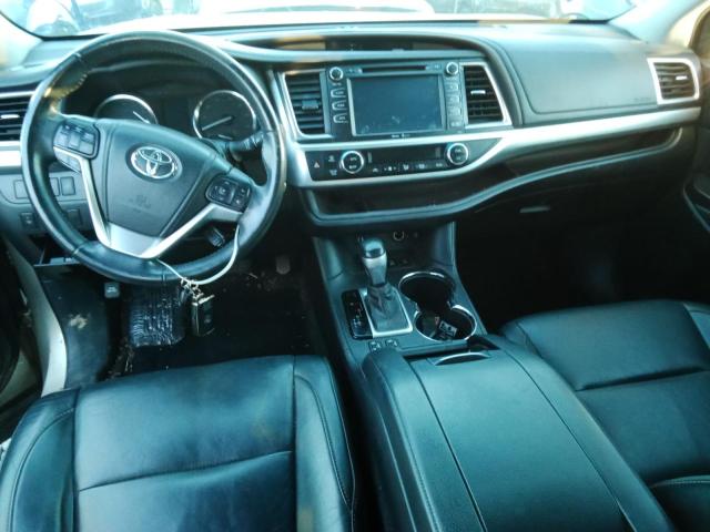 5TDJKRFH0FS092961 - 2015 TOYOTA HIGHLANDER XLE GRAY photo 8