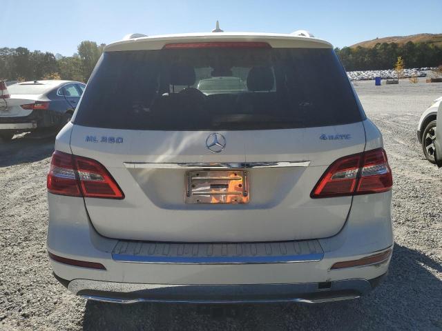 4JGDA5HB4DA230461 - 2013 MERCEDES-BENZ ML 350 4MATIC WHITE photo 6