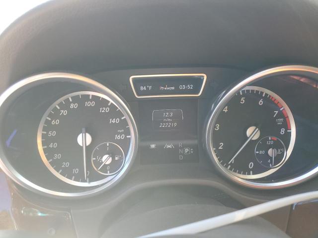 4JGDA5HB4DA230461 - 2013 MERCEDES-BENZ ML 350 4MATIC WHITE photo 9