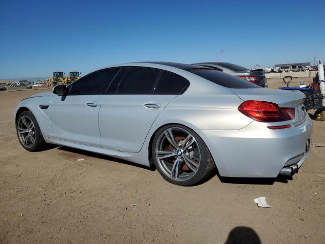 WBS6C9C58EDV73721 - 2014 BMW M6 GRAN COUPE SILVER photo 2