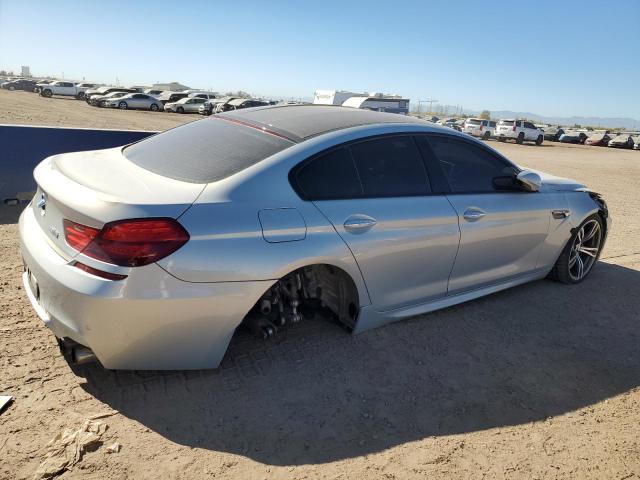 WBS6C9C58EDV73721 - 2014 BMW M6 GRAN COUPE SILVER photo 3