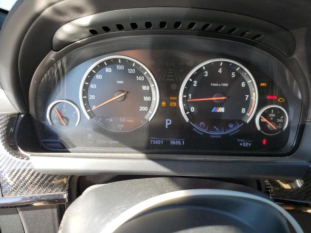 WBS6C9C58EDV73721 - 2014 BMW M6 GRAN COUPE SILVER photo 9